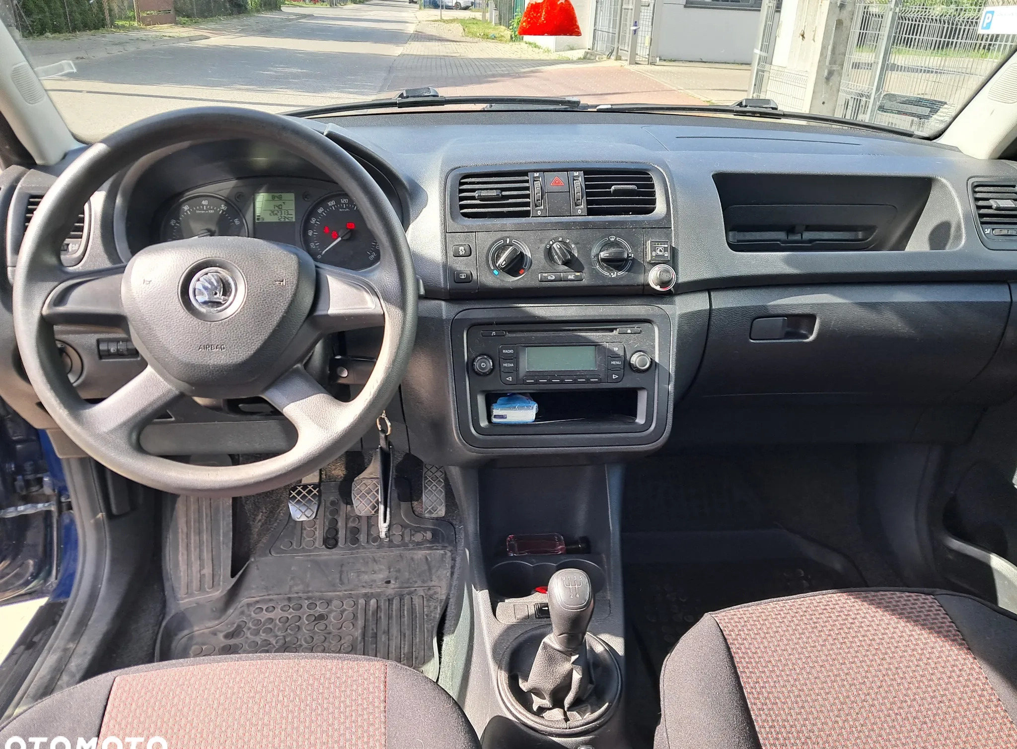 Skoda Fabia cena 16800 przebieg: 261000, rok produkcji 2013 z Trzciel małe 232